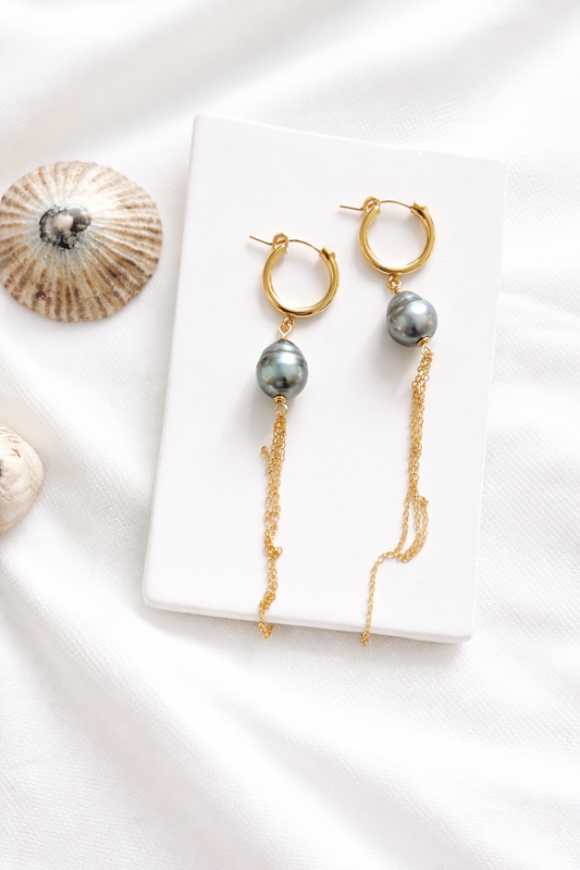 Dangly Tahitian Earrings